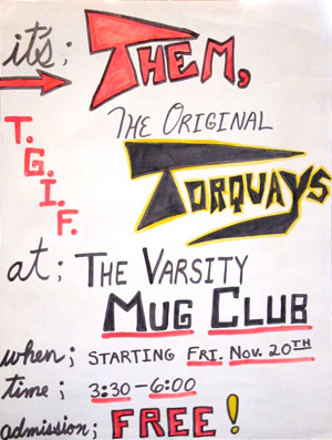 Them - The Original Torquays - At the Mug Club - University of Cincinnati